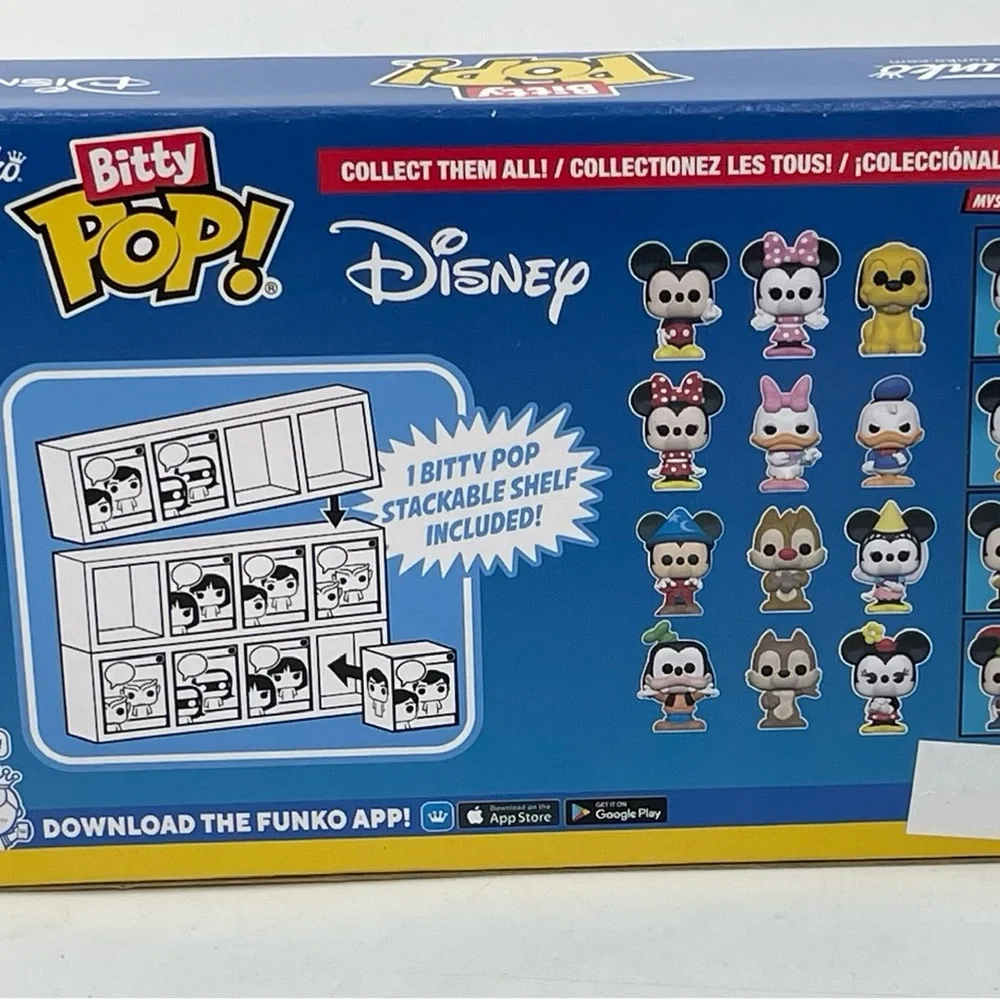 Funko Bitty Pop 4 Pack Vinyl Disney‎ Sorcerer Mickey Dale  Minnie + Mystery NIP